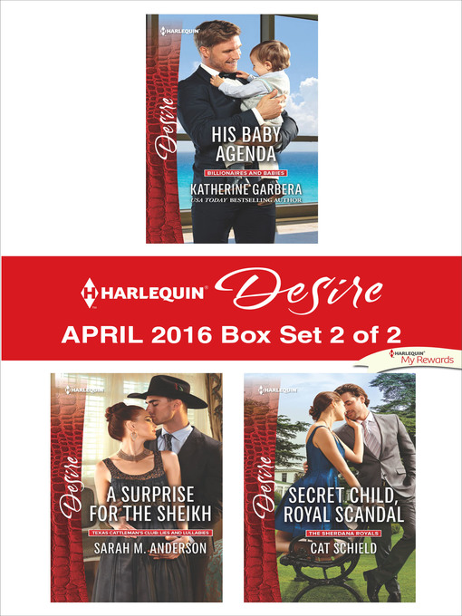 Title details for Harlequin Desire April 2016, Box Set 2 of 2 by Katherine Garbera - Available
